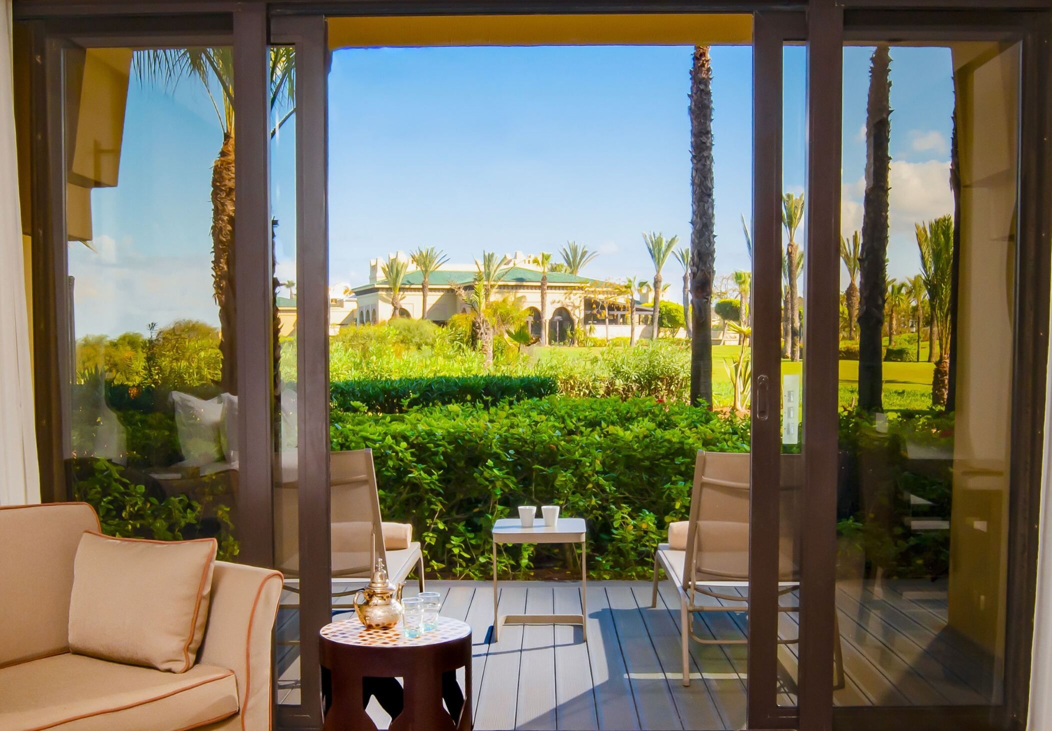 Garden View Patio Room room