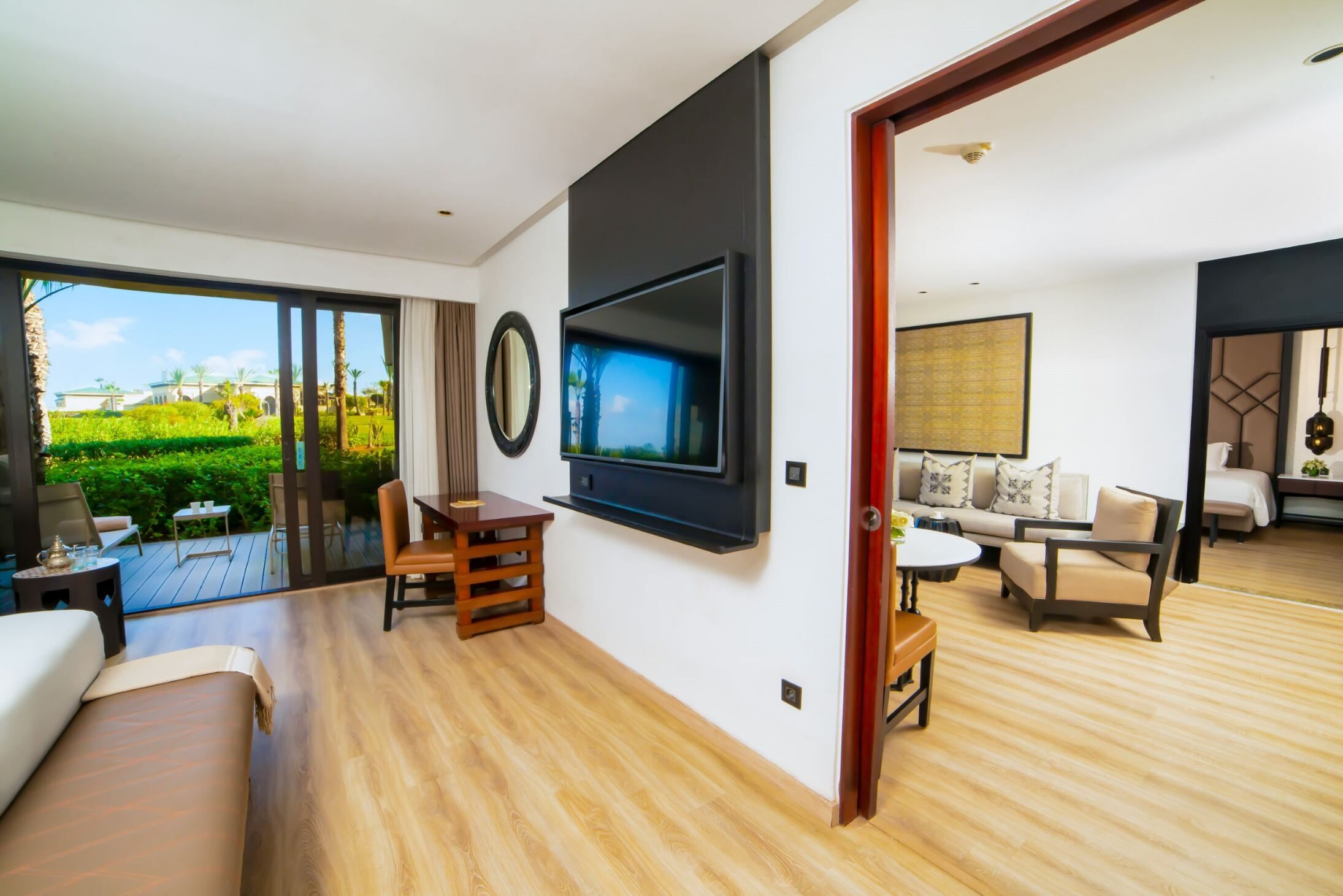 Garden View Patio Room room