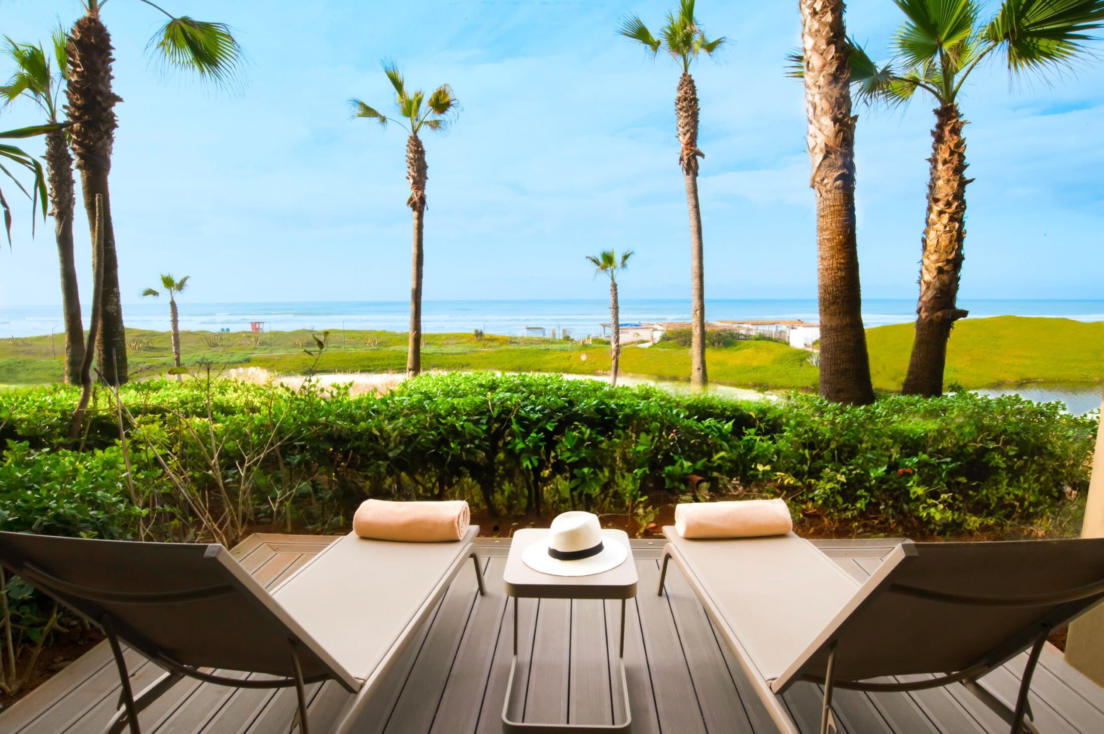 Prime Ocean View Patio Room room