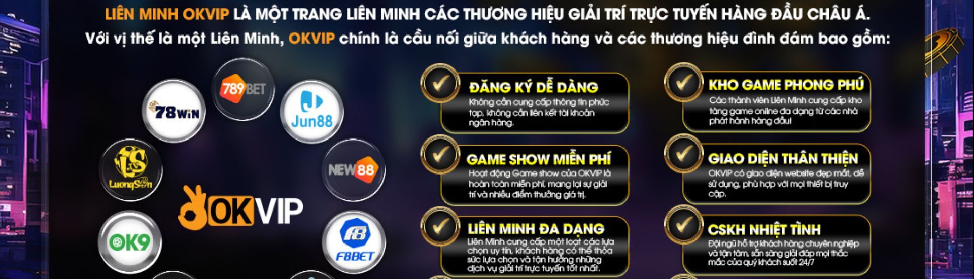 Trang chủ chính thức OKVIP Cover Picture