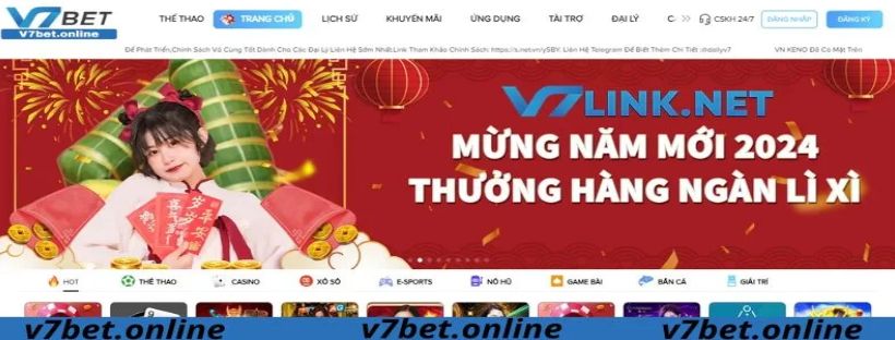 Online V7BET Cover Picture