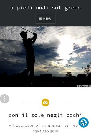 Golf post media